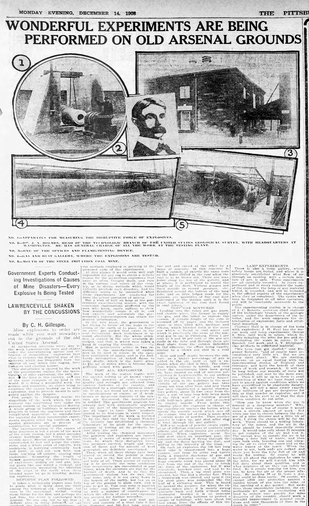 Pittsburgh Mining Experiment Station Image 1 Pittsburgh Mining Experiment Station Image 1