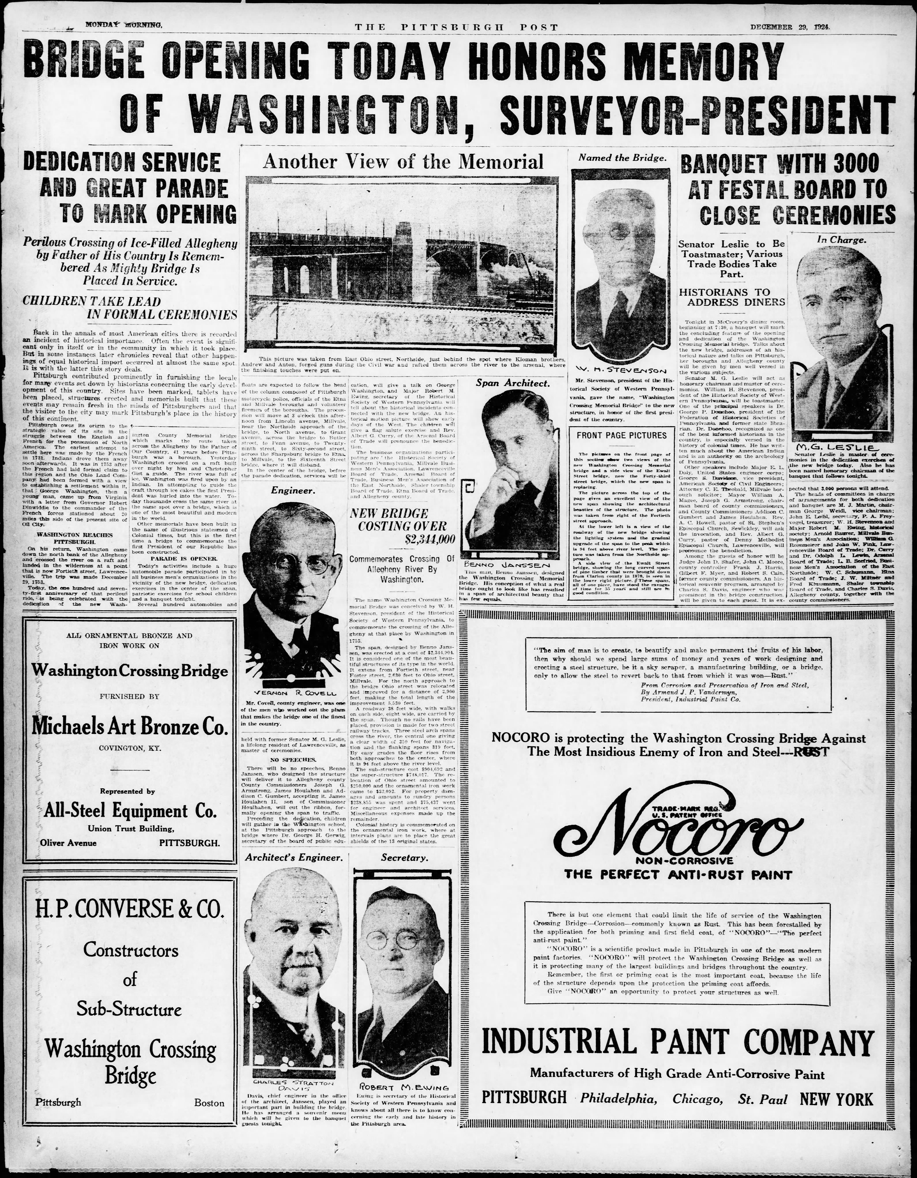 40th Street Bridge (Washington Crossing Bridge 1924) Image 2 40th Street Bridge (Washington Crossing Bridge 1924) Image 2